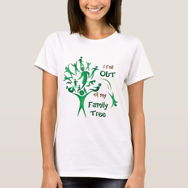 Funny FamilyTree T-Shirt (Front)