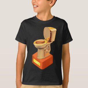 Funny Fantasy Football Loser Toilet  T-Shirt