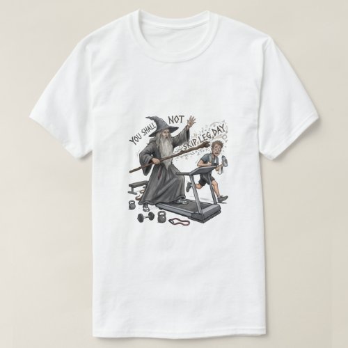 Funny Fantasy Gym T-Shirt