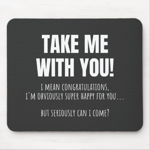 Funny Farewell Mug For Coworker Leaving Goodbye Bo Mouse Pad