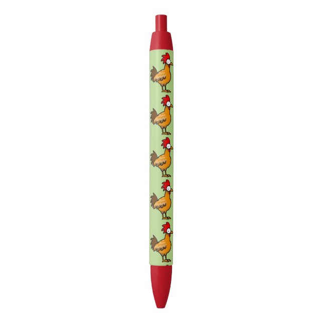 funny farm chicken rooster pen (Front Vertical)