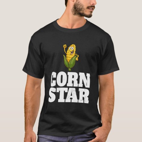 Funny Farm Food Shirt Corny Cob Farmer Corn Star G