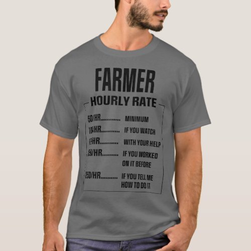 Funny farm Hobby Saying Farmer  T_Shirt