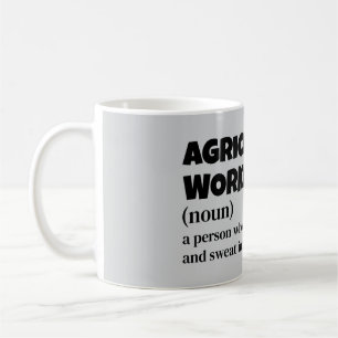 Funny Farm Worker Definition – Agriculture Gift Coffee Mug