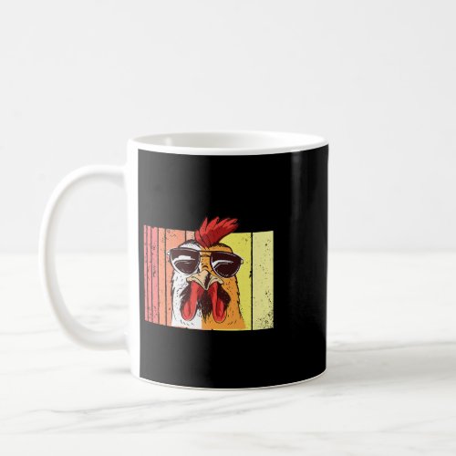 Funny Farmer Rooster Hen Chicken Coffee Mug