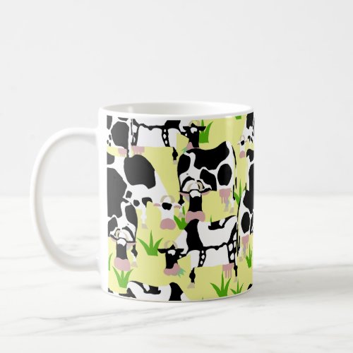 Funny Farmyard Cows Mug