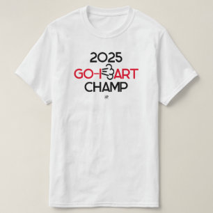 Funny Fart Go Kart Pun Cartoon T-Shirt