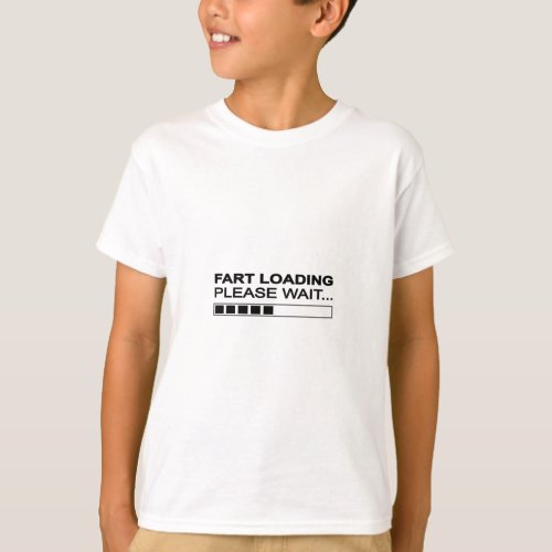 Funny Fart Loading T_Shirt