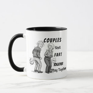 Funny Fart Mug: Best Couple Gift Mug