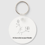 Funny Fart On Friends Keychain at Zazzle