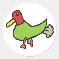 Funny Farting Duck