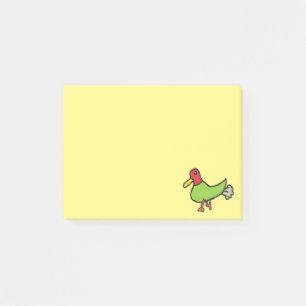 Funny Farting Duck Post-it Notes