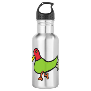Funny Farting Duck Stainless Steel Water Bottle