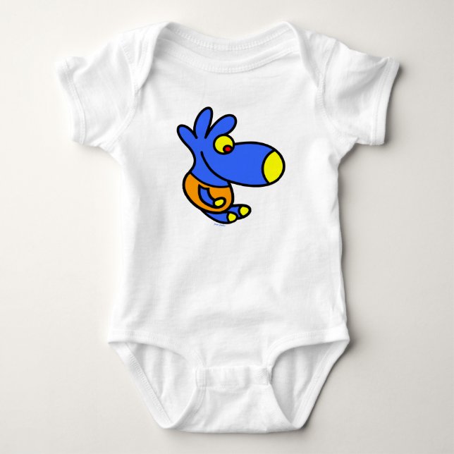 funny fashion baby bodysuit (Front)