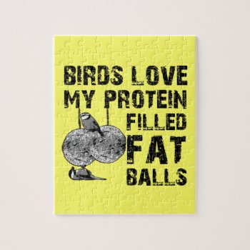 Funny Fat Balls Jigsaw Puzzle by Cardsharkkid at Zazzle