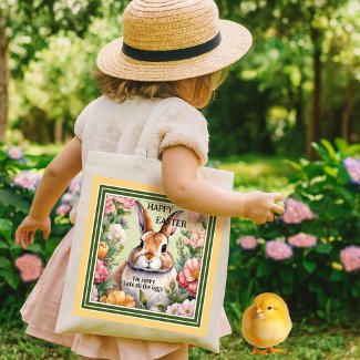 Funny Fat Easter Bunny Egg Hunt