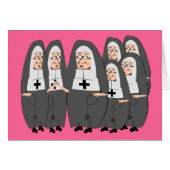 Funny "Fat Nuns" Gifts for any occasion (Front Horizontal)