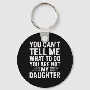 Funny Father Daddy Gifts Men From Daughter Fathers Keychain