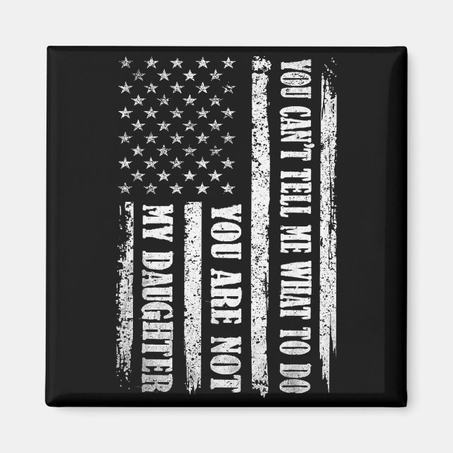 Funny Father Day Design For Daddy Papa Men From Da Magnet (Front)