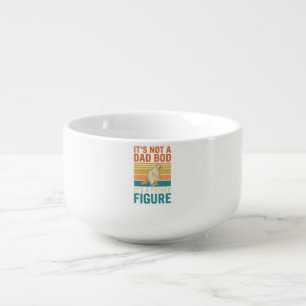 Funny Father Figure Raccoon Vintage Shirt Design_1 Soup Mug