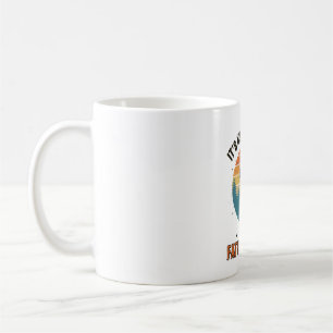 Funny Father Figure Vintage Dad Humor Shirt Design Coffee Mug