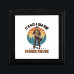 Funny Father Figure Vintage Dad Humor Shirt Design Gift Box<br><div class="desc">Funny Father Figure Vintage Dad Humor Shirt Design_1</div>