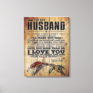 Funny Father Gift To My Family Present Canvas Print