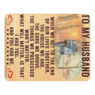 Funny Father Gift   To My Family Present Door Sign