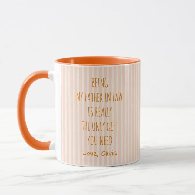Funny Father In Law Mug (Left)