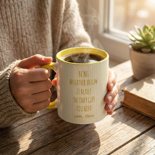 Funny Father In Law Mug