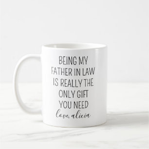 Funny Father In Law Mug, Gift For FIL, Father In L Coffee Mug