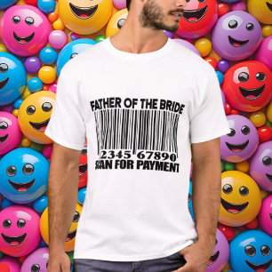 Funny Father of the Bride scan  T-Shirt