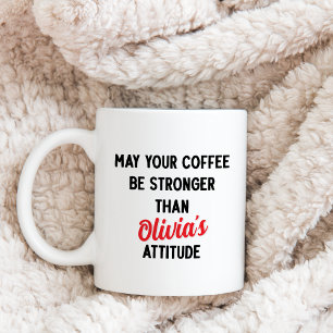 Funny father or mother's day gift personalized Two-Tone coffee mug