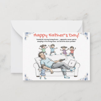 Funny Father’s Day Card - Dad Humor Greeting Card