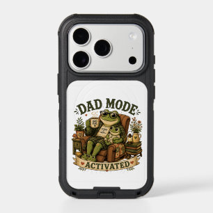 Funny Father’s Day Gift, Cottagecore Frog Lover iPhone 17 Pro Case
