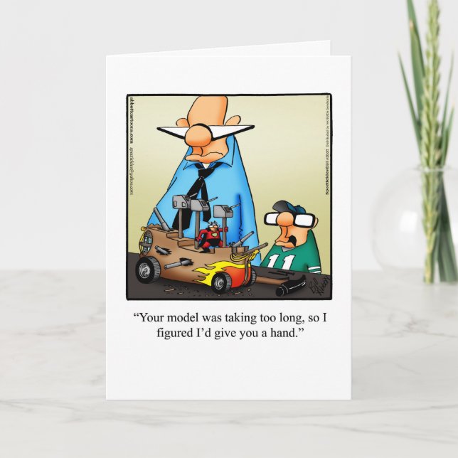 Funny Father’s Day Greeting Card (Front)