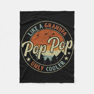 Funny Father&#; s Day Video Game Dad Fleece Blanket