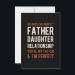 Funny Fathers Day 2021 Card<br><div class="desc">Wish any the Dad the best with this cute & funny Father's Day design</div>