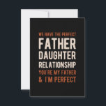 Funny Fathers Day 2021 Card<br><div class="desc">Wish any the Dad the best with this cute & funny Father's Day design</div>