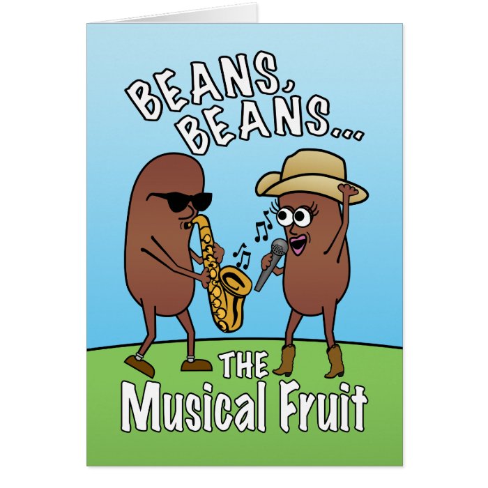 Funny Father's Day Bean Joke Card Zazzle