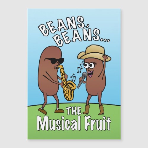 Funny Fathers Day Bean Musical Fruit Joke