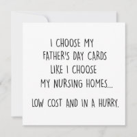 Funny Father's Day Card