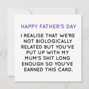  Funny Fathers Day Card