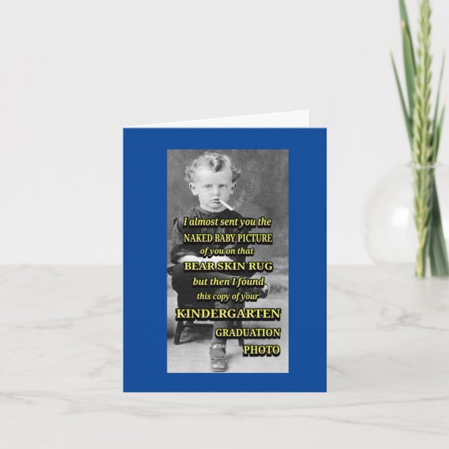 FUNNY FATHER'S DAY CARD (Front)