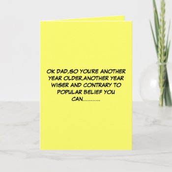 Funny Father's Day Card by Cardsharkkid at Zazzle