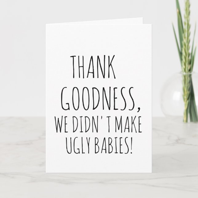 Funny Fathers Day Card For Husband. Father's Day (Front)