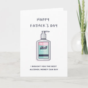 Funny Father's Day Card - Quarantine Card