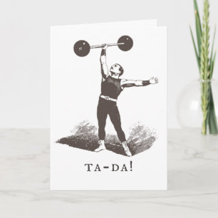 Funny Father's Day Card Vintage Humor Template