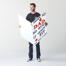 Funny Fathers Day Card with Message 