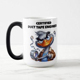 Funny Father's Day Dad Definition Wrap Color Morph Mug